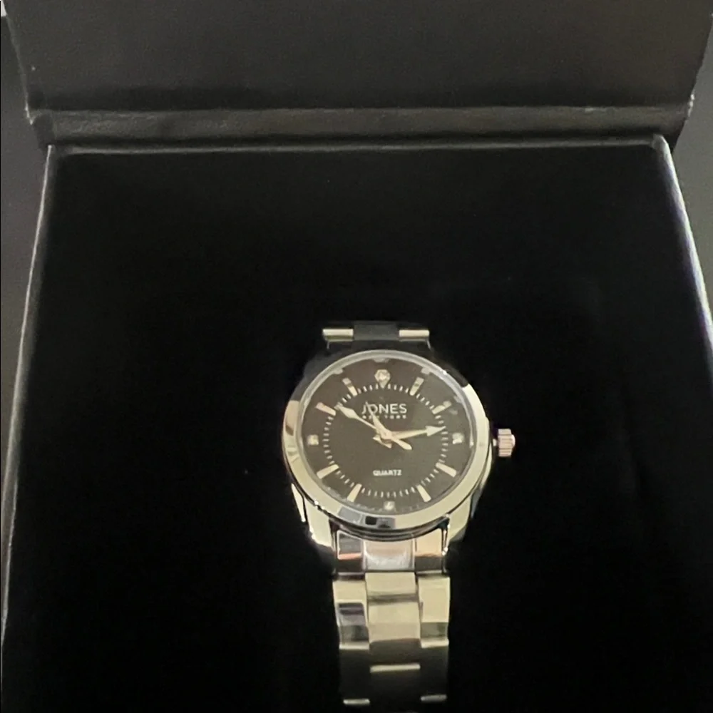 Jones New York Silver Bracelet Watch